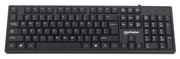 Manhattan 179324 tangentbord Kontor USB QWERTZ Svart