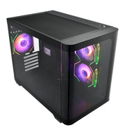 FSP S380-BA Micro Tower Svart