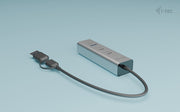 i-tec Metal CAHUBMETAL2A2CPD gränssnittshubbar USB 3.2 Gen 1 (3.1 Gen 1) Type-A +