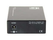 LevelOne GVT-2011 mediakonverterare för nätverk 1000 Mbit/s Grå - 1x1G