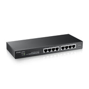 Zyxel GS1915-8 hanterad L2 Gigabit Ethernet (10/100/1000) Svart