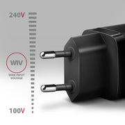 Axagon ACU-PQ20 wall charger QC3.0/AFC/FCP+ PD type-C 20 W