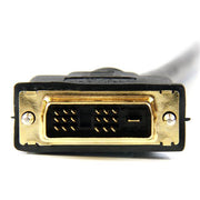 StarTech.com HDDVIMM3M videokabeladapter 3 m HDMI DVI-D Svart