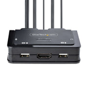 StarTech.com C2-H46-UAC-CBL-KVM KVM-switchar Svart
