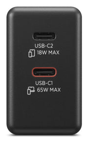 Lenovo 40AW065BEU eladaptrar Inomhus / utomhus 65 W Svart