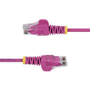 StarTech.com 3 m rosa smal CAT6 Ethernet-kabel