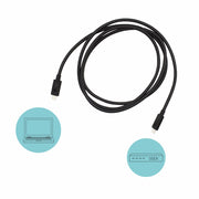 i-tec TB3CBL150CM Thunderbolt-kablar 1,5 m 40 Gbit/s Svart