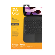 ZAGG Tough Keys QWERTZ tyska USB Type-C Svart