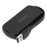 Targus ACH114EU gränssnittshubbar USB 2.0 480 Mbit/s Svart