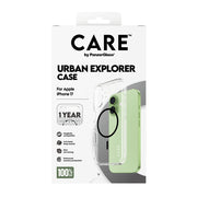 PanzerGlass CARE by Urban Explorer Case Transparent w. Black MagSafe iPhone 17