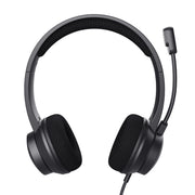 Trust HS-260 Headset Kabel Hals-band Kontor/callcenter USB Type-A Svart