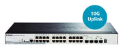 D-Link DGS-1510-28P nätverksswitchar hanterad L3 Gigabit Ethernet (10/100/1000)