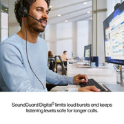 HP Poly Mission 425 trådat USB-stereoheadset Classic