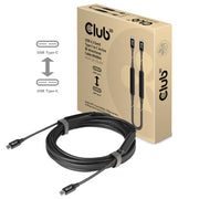 CLUB3D CAC-1535 USB-kablar USB 3.2 Gen 2 (3.1 Gen 2) 5 m USB C 10 Gbit/s 60 W Svart