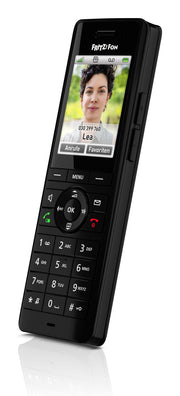 Fon FRITZ! X6 DECT-telefon Namn och uppringnings-ID Svart