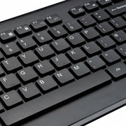 Targus AKM610NO tangentbord Mus inkluderad Universal RF Trådlös QWERTY Nordic Svart