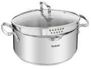 Tefal DUETTO+ G7194655 Rund Rostfritt stål