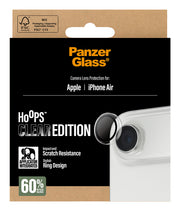 PanzerGlass Hoops Camera Lens Protector Transparent iPhone Air Genomskinligt