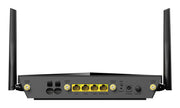 Cudy P5 trådlös router Gigabit Ethernet Dual-band (2,4 GHz / 5 GHz) 5G Svart
