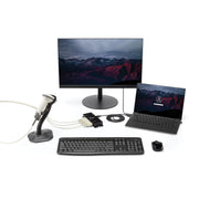 StarTech.com USB till DB9 RS232 seriell adapterhubb med 4 portar