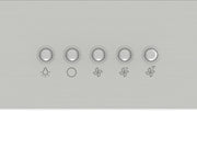 Gorenje WHU629ES/S Inbyggd under Silver 200 m³/h