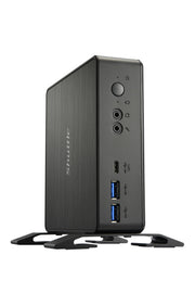 Shuttle NC40U5 datorhölje & moderkort 0.84L sized PC Svart i5-1235U Intel SoC