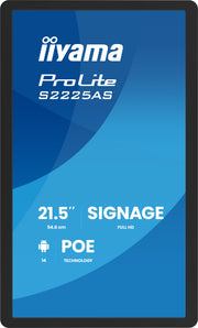 iiyama ProLite S2225AS-B1P Platt skärm för digital skyltning