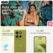 Motorola moto g86 power 5G - 256 GB - Grön