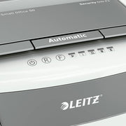 Leitz IQ Autofeed Small Office 50X Automatisk Dokumentförstörare P4