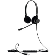 Jabra Biz 2300 Headset Kabel Huvudband Kontor/callcenter USB Type-A Svart