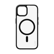 PanzerGlass CARE by Urban Combat Case Transparent w. Black MagSafe iPhone 15
