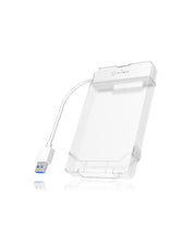 ICY BOX IB-AC703-U3 HDD- / SSD kabinett Vit 2.5"