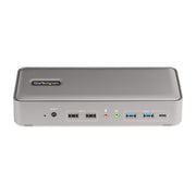 StarTech.com KVM-dockningsstation för dubbla bärbara datorer med USB-C