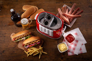 Ariete 0206/00 Varmkorvsmaskin grill 650 W Röd