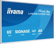 iiyama LH6581UHSG-1AG skyltställ Platt skärm för digital skyltning