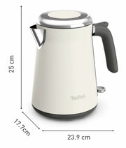Tefal Collection KI666AE0 vattenkokare 1,7 l 2400 W Elfenben