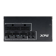 XPG PYMCORE 850w SFX GOLD strömförsörjningsenheter 24-pin ATX Svart