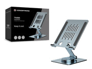 Conceptronic THANA09G multimediavagnar & ställ Grå Surfplatta Multimediastativ
