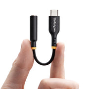 StarTech.com USB-C till 3,5 mm TRRS-ljudadapter för hörlurar/högtalaruttag