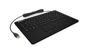 KeySonic KSK-5230 IN (DE) tangentbord Kontor USB QWERTZ tyska Svart