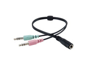 Conceptronic POLONA02BA hörlur och headset Kabel Huvudband Spela Svart