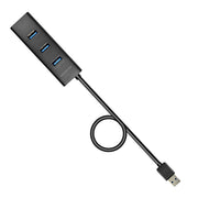 Axagon HUE-S2BL gränssnittshubbar USB 3.2 Gen 1 (3.1 Gen 1) Type-A 5000 Mbit/s Svart