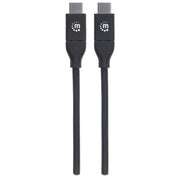 Manhattan 355247 USB-kablar USB 2.0 2 m USB C 0,48 Gbit/s Svart