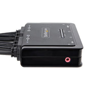 StarTech.com C2-DH46-UA2-CBL-KVM KVM-switchar Svart
