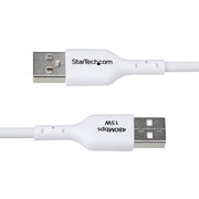StarTech.com 2.0 m USB-A till USB-C-laddningskabel