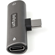 StarTech.com USB-C-ljud- och laddningsadapter