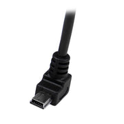 StarTech.com USBAMB2MD USB-kablar USB 2.0 2 m USB A Mini-USB B 0,48 Gbit/s Svart