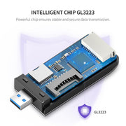 Ugreen 50541 kortläsare USB 3.2 Gen 1 (3.1 Gen 1) Stål