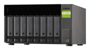 QNAP TL-D800C Hölje för lagringsenheter HDD- / SSD kabinett Svart