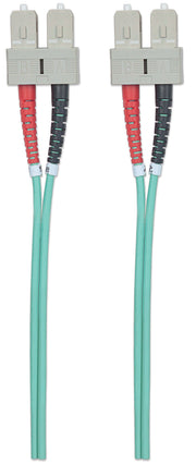 Intellinet 750844 InfiniBand och fiberoptisk kabel 5 m SC Aqua